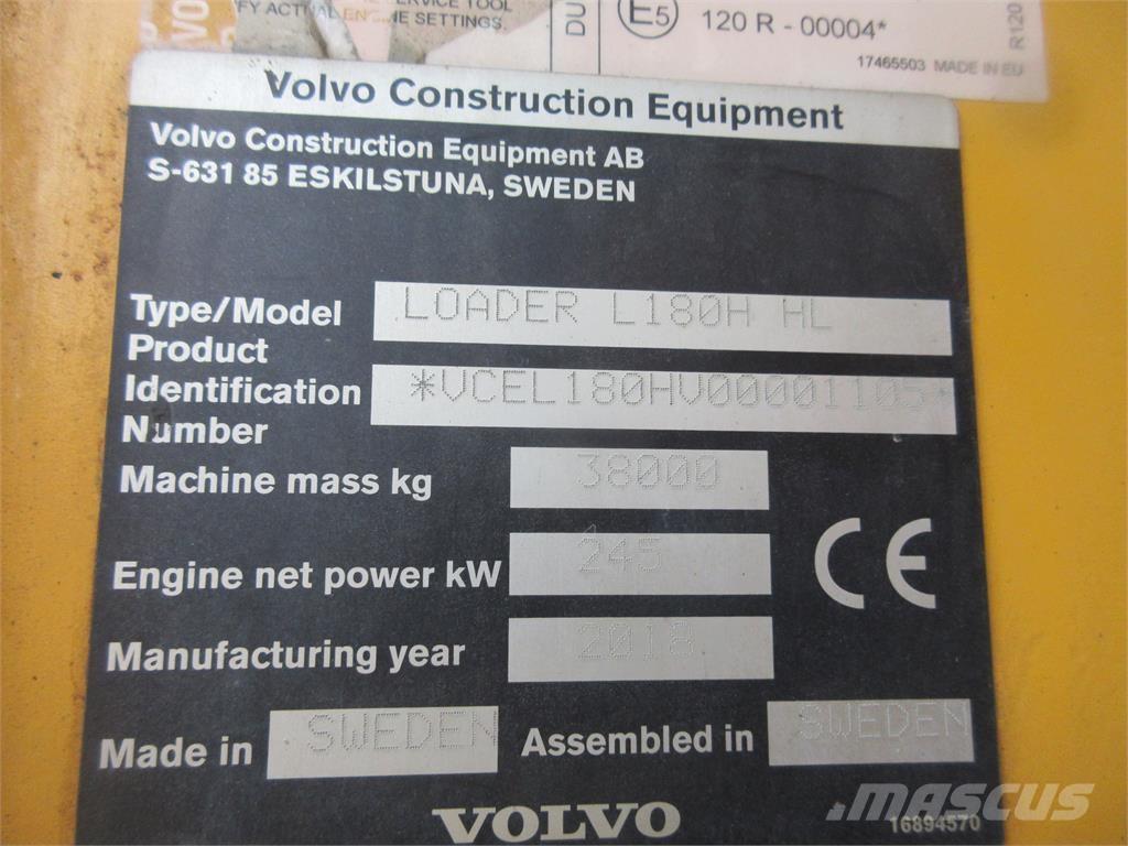 Volvo L180HHL pc_wheelloaders